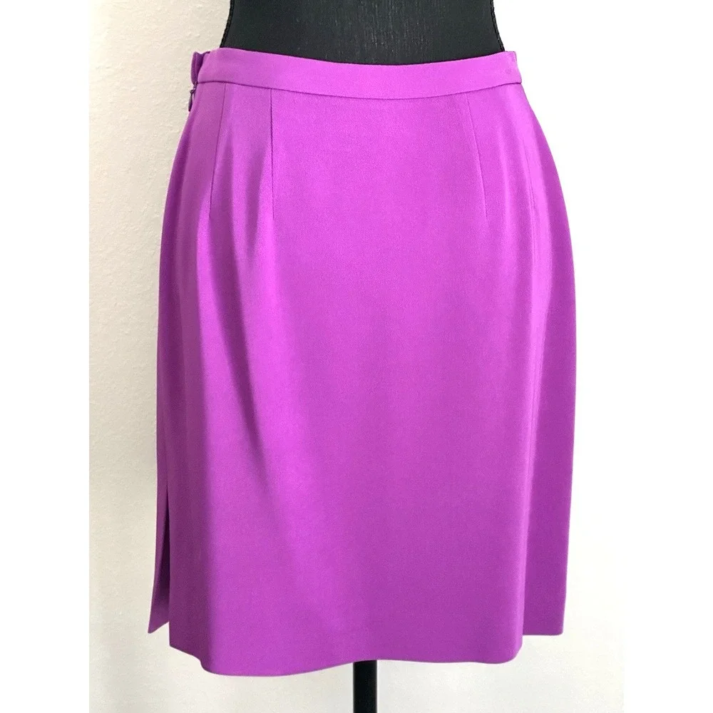 Gianna Women's‎ A-line Pencil Style Skirt Lilac Size (10)